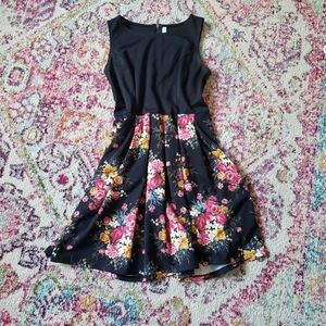 Floral skirt dress